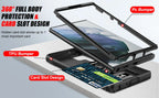 Case For Samsung S26 Ultra S25 S24 S23 Plus S25 FE A57 A56 A37 A36 A17 A16 5G Heavy Duty with Camera 360 Degree Kickstand Cover