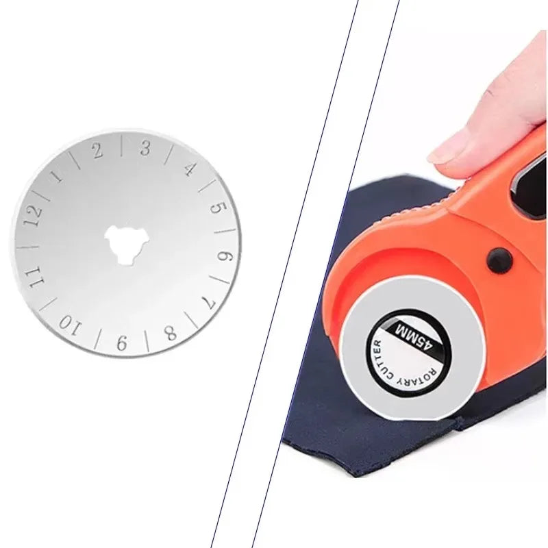 Sewing Rotary Cutter Kit 45mm Rotary Cutter  Cutting Mat Patchwork Ruler Precision Knife for Sewing Quilting Crafts