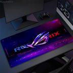 Asus Rog Black Mause Pad Anime Mouse Mats Gaming Computer Desk Mat Mouse Carpet Pc Accessories Gamer Mouse Pad Speed Rubber Mat