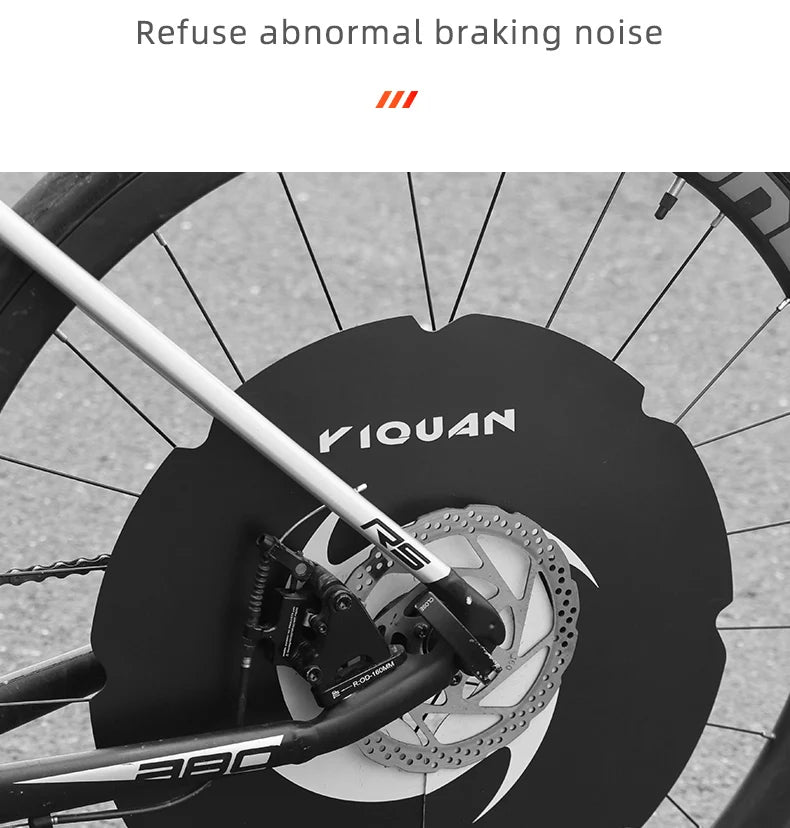 Anti-fouling Motorcycle Washing Disc Brake Cleaning Protection Cover Ultralight Bicycle Washing Disc Guard Bike Accessories