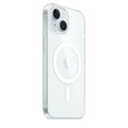 Original Magnetic Clear Case for iPhone 18 17 16 15 14 13 12 11 Pro Max 12 13 mini Funda for Magsafe Silicone Transparent Cover