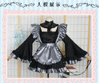 Anime My Dress Up Darling Marin Kitagawa Cosplay Costume Maid Cosplay Dress Halloween Kitagawa Marin Kuroe Shizuku Full Set