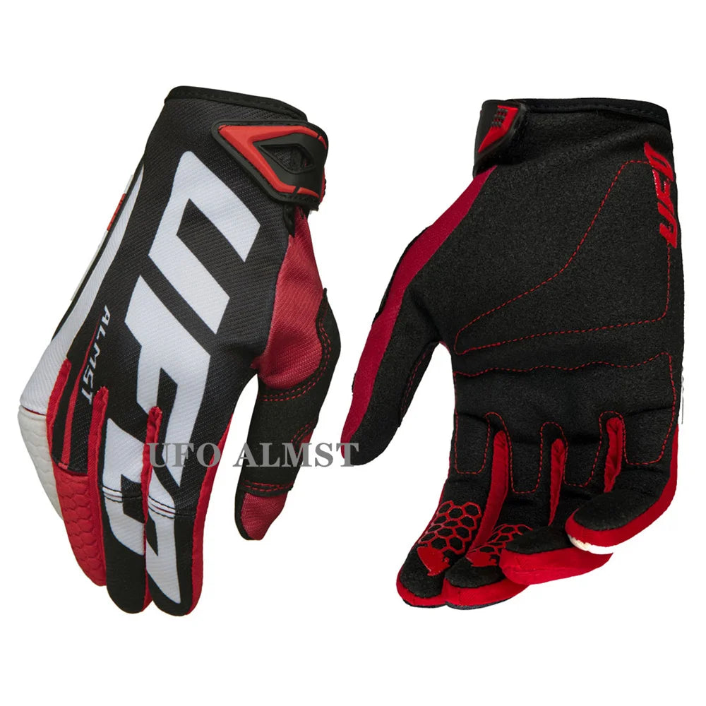UFO Almst Off-Road Motorcycle Gloves Enduro Shockproof Mens Racing Guantes Moto Cross Luvas Motorbike MX ATV Gloves for Summer