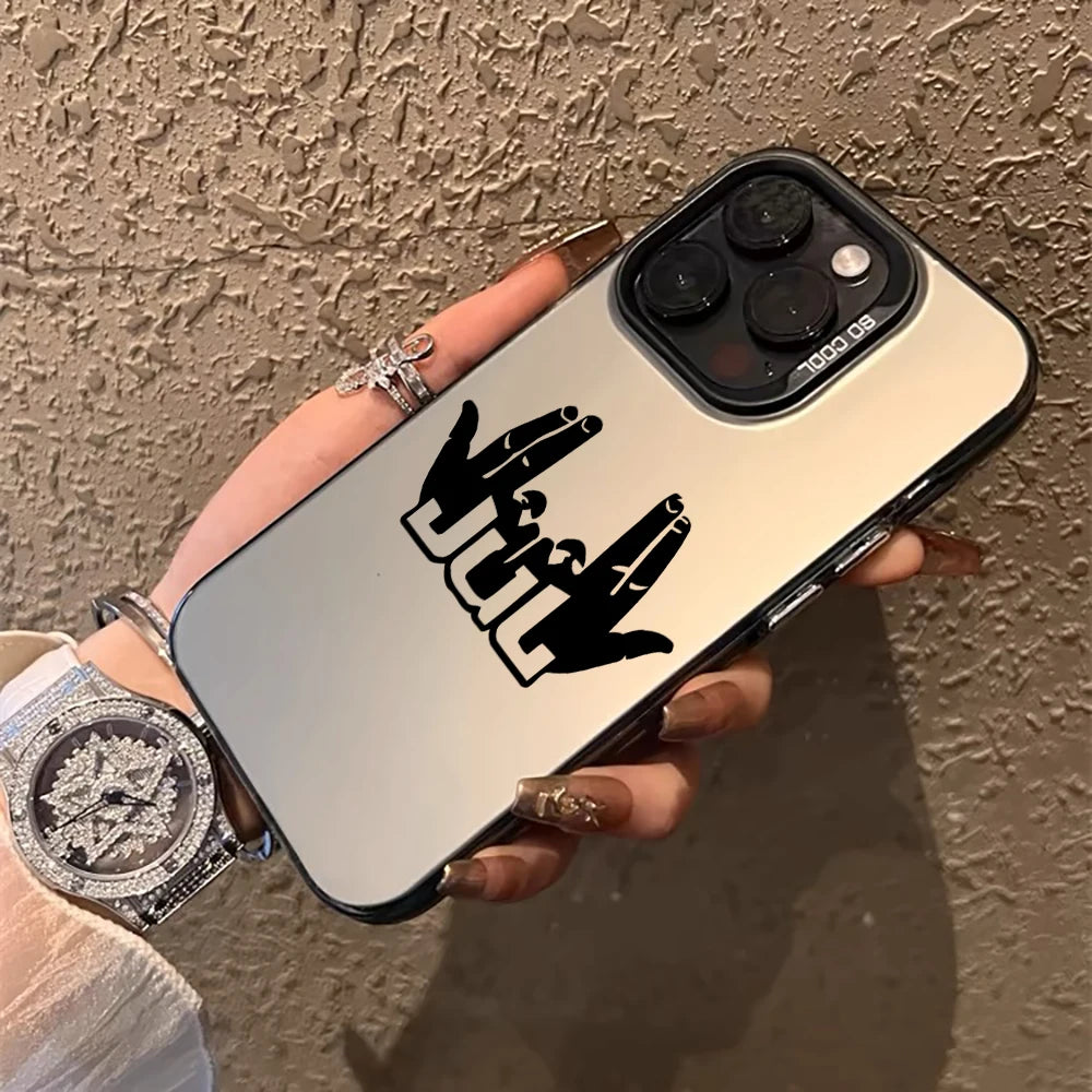 Rapper JuL C'est Pas Des Lol Hard PC IMD Case for iPhone 18 17 16 15 14 13 12 11 Pro Max X XR Shockproof Plating Matte TPU Funda