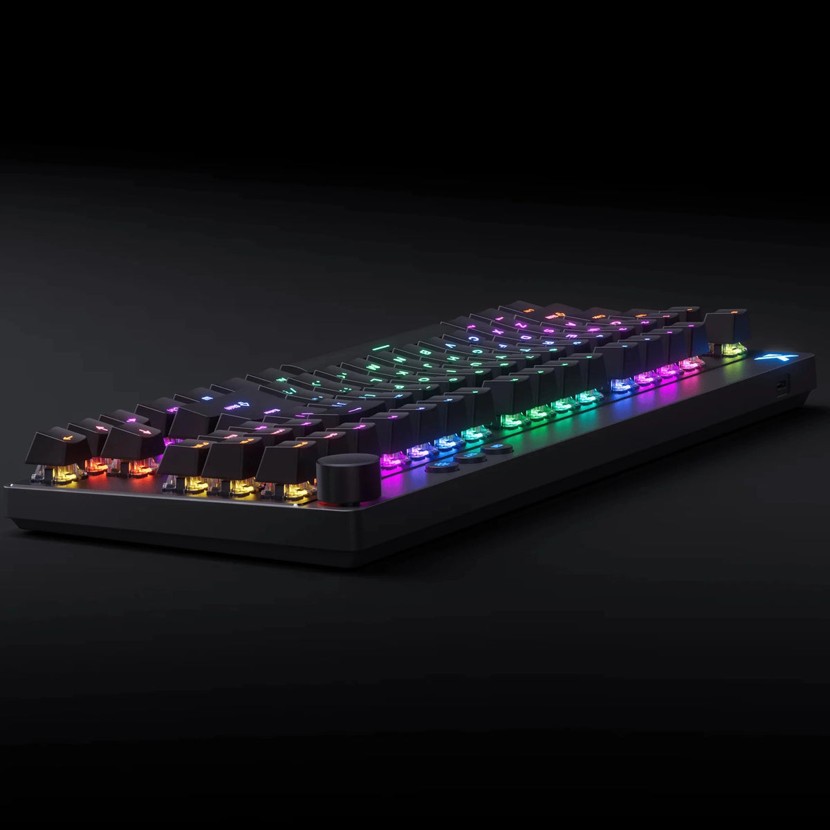 MCHOSE Mix 87 Magnetic Switch Gaming Keyboard Hall Effect 0.08ms Ultra-Low Latency 0.001mm Precision Office Wired Keyboard