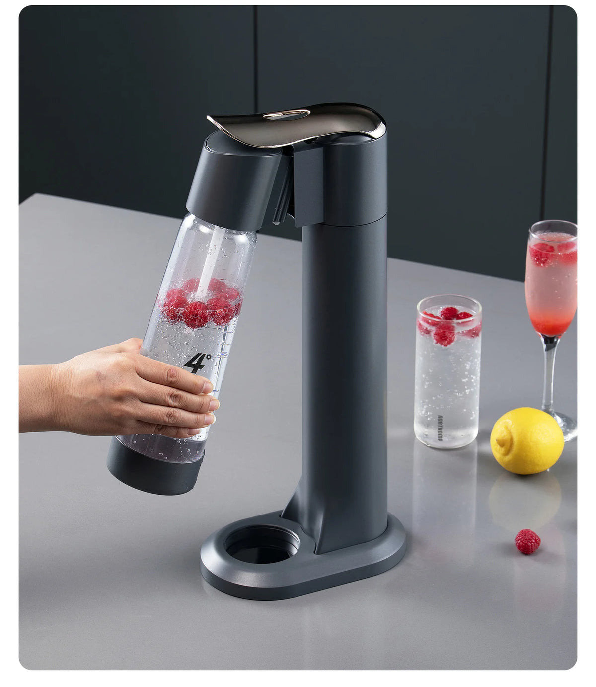 Soda and Sparkling Water Maker Stream 60L Co2 Cylinder  Factory Hot Selling Soda Dispenser Quick Connect Machine