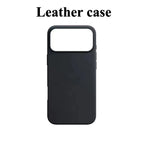 For Apple Magsafe Leather Case for IPhone 17 Pro Max 17 Air Case Wireless Charging Magnetic Cover 16 Pro Max with Box