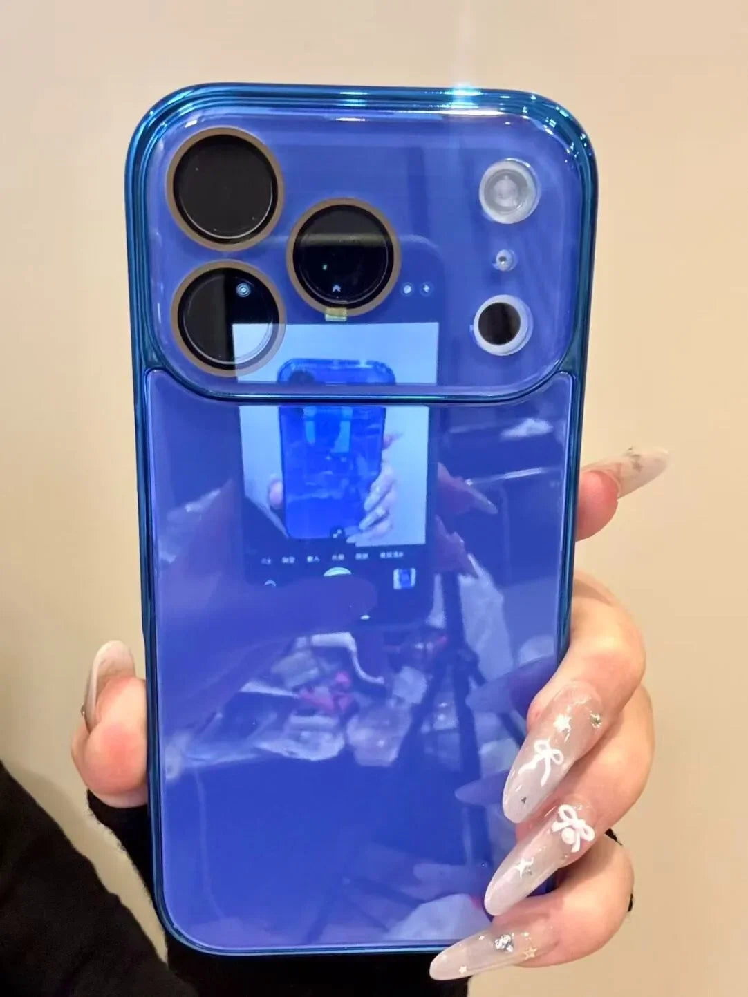 Luxury ice-Tempered Glass Camera Case For iPhone 18 17 16 15 14 13 12 11 Pro Max Plating Candy Armor Shockproof Glossy Cover