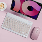 Wireless Mouse Dual Modes Bluetooth-compatibl 2.4G Portable Office Mouse for Laptop Notebook PC MacBook Battery Gaming Mouse
