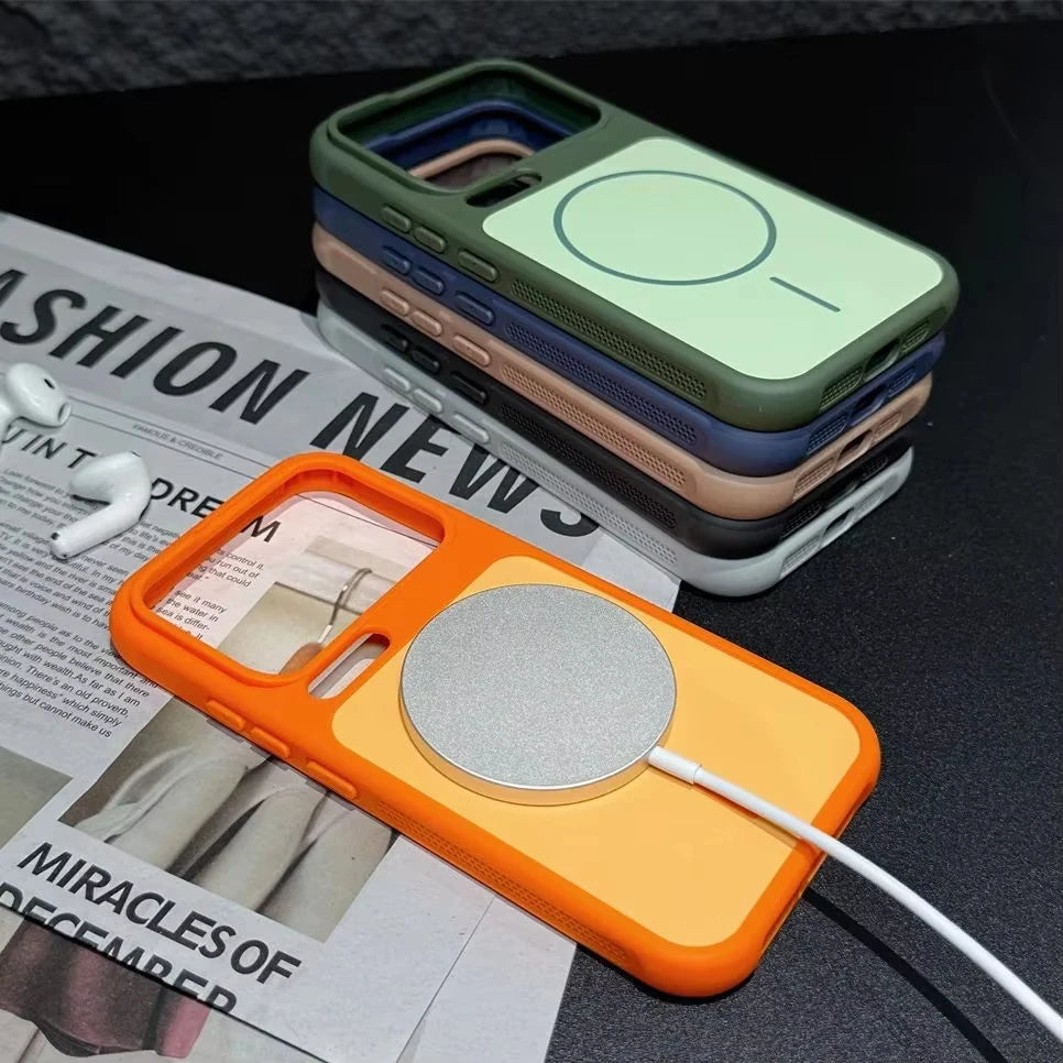 Frosted Matte Magnetic MagSafe Case for Xiaomi 17 Pro Max 15 14 Pro Shockproof