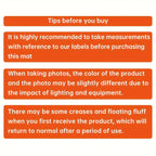 VIKAMA Non-standard Letter Carpet Soft Anti-slip Imitation Cashmere Foot Pad Home Decoration Bedside Rug Entrance Hall Doormat