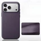 Original Technology Woven Magnetic Case For iPhone 18 17 16 15 14 13 Pro Max Fundas For Magsafe Wireless Charger Official Cover