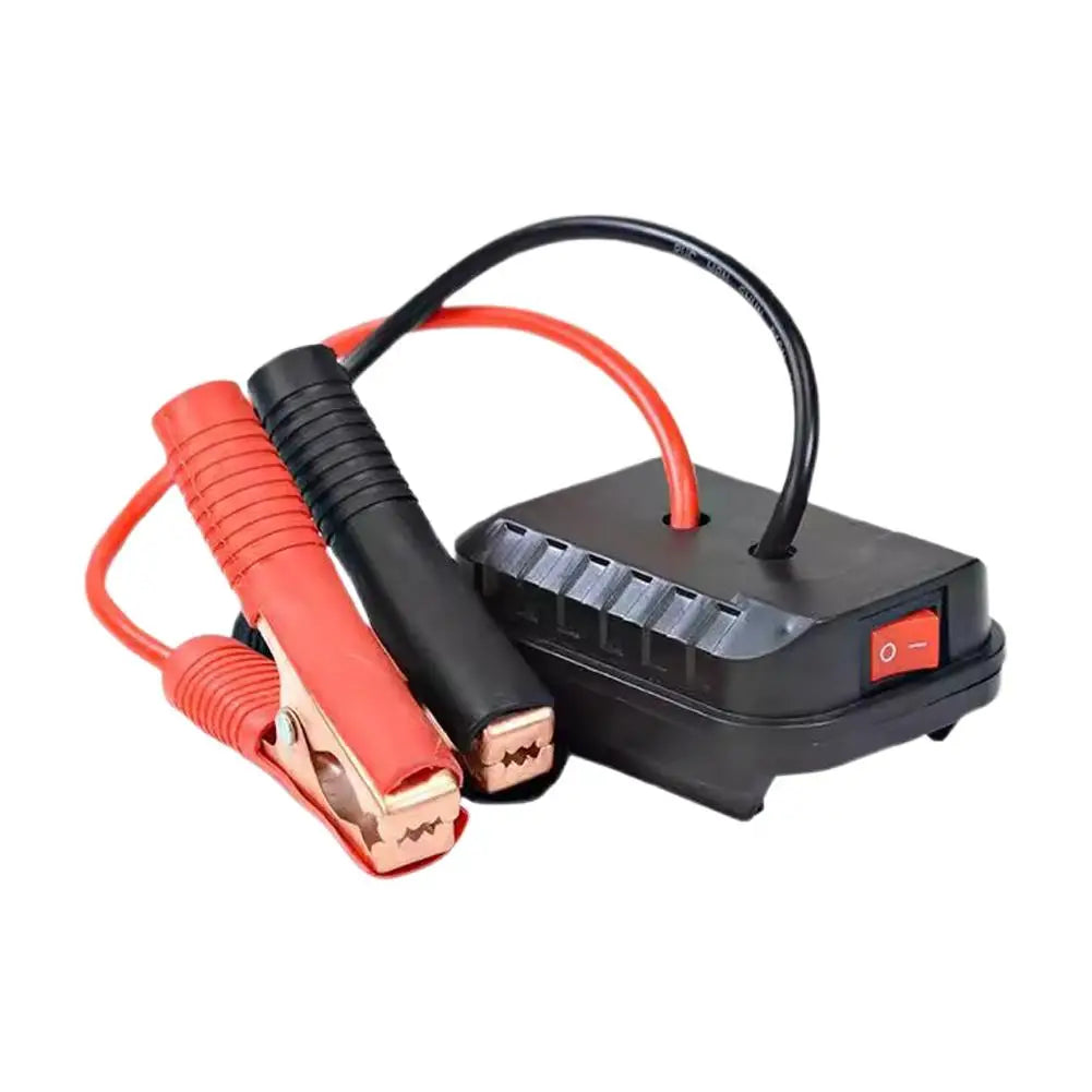 Car Emergency Starter Lithium Battery Compatible Converter Charger For 18V Electric Wrench Grinder Electric Hammer Accessories