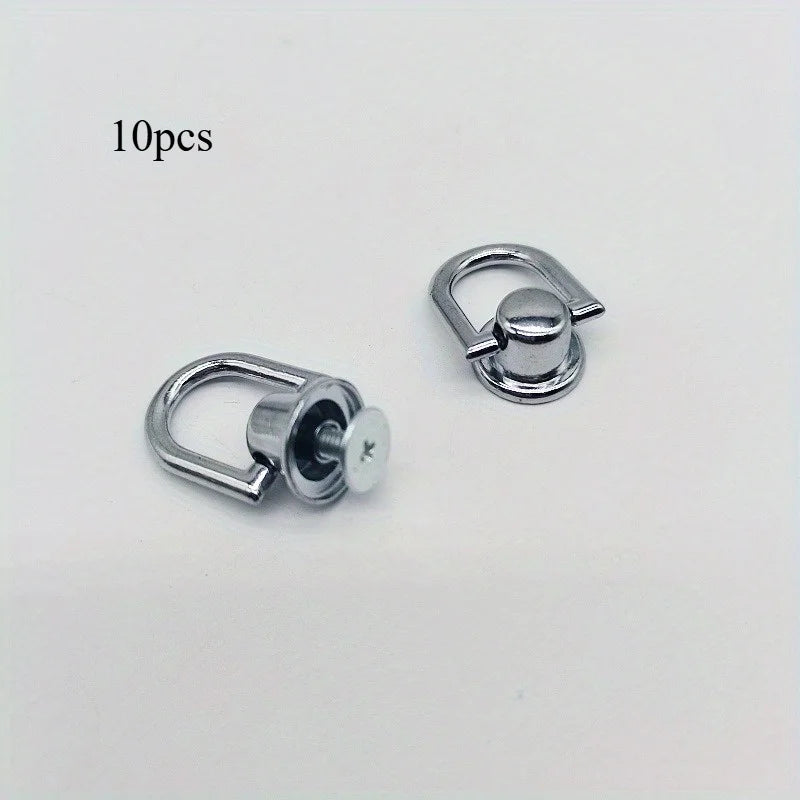 10pcs,  Bag Modification Accessories, Hardware Accessories, Suitable for Bags and Phone Cases, with Screw Accessories