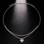Luxury Rhinestone Double Chain Water Drop Waist Chains Body Jewelry for Women Crystal Body Belly Chain Body Decoration Accessory
