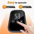 Enlarge Electric Heating Shoulder and Knee Massager 3 Levels Electric Vibration Muscle Relax Belt For Arm Muscle