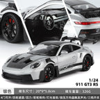 1:24 911 GT3 RS Alloy Sports Car Model Collection Ornament Toy Vehicle Diecast Miniature Voiture Boyfriend Gift