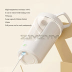 450ml Automatic Mixing Cup Portable Whey Protein Shaker Bottle USB Rechargeable Home Mixer Battery Powered Rotating Water Cup