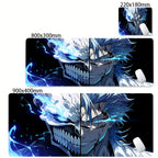 Bleach Kurosaki Ichigo Anime Mouse Pad Pc Gamer Accessories Desk Mats Rubber Carpet Mousepad Office Table Pads Gaming Mouse Mats