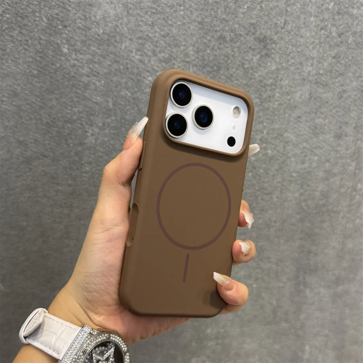 New Luxury Liquid Silicone Original Phone Case For iPhone 18 Pro Max 16 15 14 13 12 Pro Max For Magsafe Shockproof Matte Cover