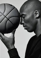 Kobe Bryant Inspirational Quote Poster Black White Canvas Print Wall Art for Home Decor Boys Bedrooms Basketball Legend
