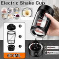 630ml USB Electric Portable Whey Protein Shaker bottle Fully Automatic Stirring Cup Rechargeable Gym Free Cocktail Blend Bottle