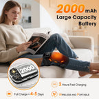 Enlarge Electric Heating Shoulder and Knee Massager 3 Levels Electric Vibration Muscle Relax Belt For Arm Muscle