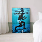 1pc Boxer Mike Tyson M-Muhammad Ali Motivational Quote Posters Retro Kraft Paper Sticker DIY Room Bar Cafe Wall Painting