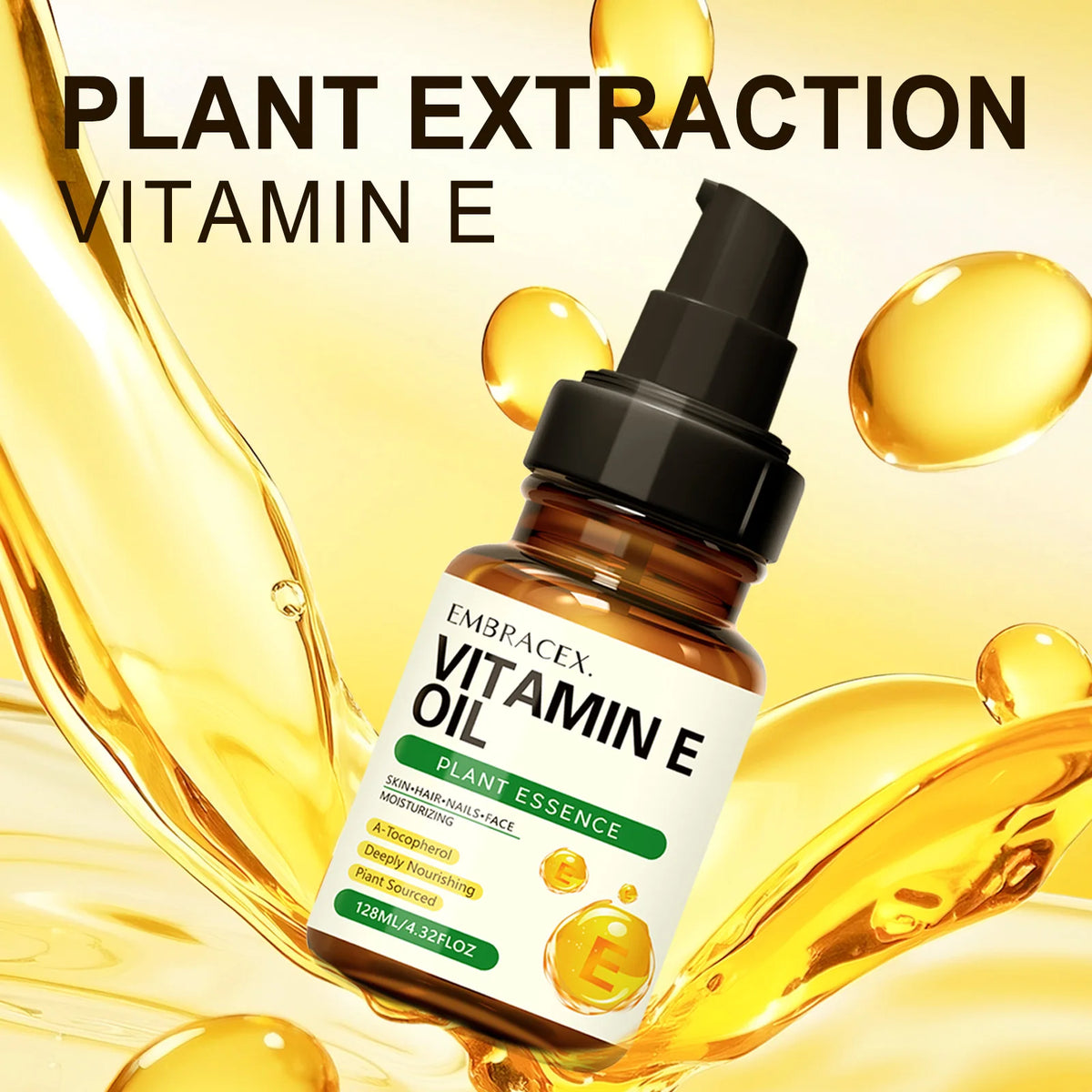 128ml Vitamin E Oil Gift To Friends/Non-alcoholic Ingredients