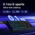 MCHOSE ACE 68 Magnetic Switch Gaming Keyboard Hall Effect Rapid Trigger Programmable RGB 8K Hz DKS/MT/TGL/RS/SOCD Keyboard ﻿