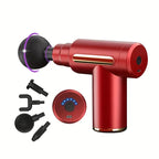 Massage Gun Fascia Deep Muscle Relax Body Neck Massager Electric Fitness Equipment Noise Reduction Male Female