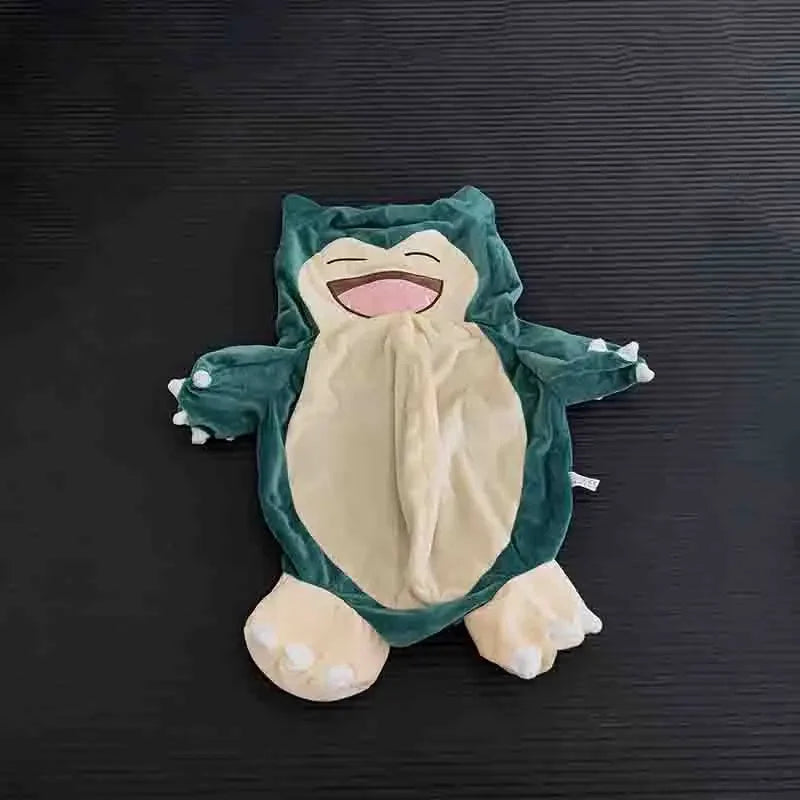 30/200cm Huge Pokemon Snorlax Anime Plush Toys Big Pokémon Plushie Kawaii Semi-finished Leather Holster Pillow Gift for Children