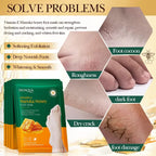 Vitamin E Foot Mask Manuka Honey Nourishing Long-lasting Moisturizing Hydrating Exfoliating Remove Dead Skin Foot Skin Care
