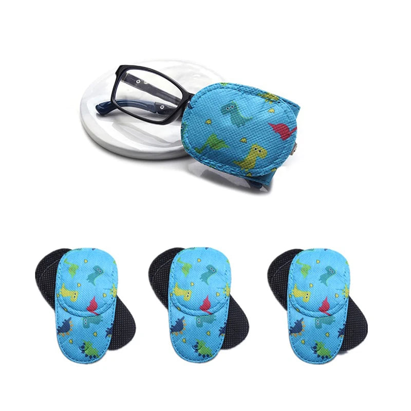 6pcs/Set Amblyopia Mask Child Occlusion Medical Eye Patch Obscure Medical Lazy Eye Patch Astigmatism Training Amblyopia EyePatch
