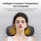 Neck Massage Pillow Heating Vibration Neck Massage Protect Cervical Spine Help Solve Sleep Problems