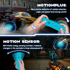 For Nintendo Wii/Will U Joystick 2in1 Wireless Remote Gamepad Controller Set Optional Motion Plus with Silicone Case Video Game