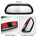 Auto Mirror Adjustable Wide Angle Side Rear Mirror Blind Spot Convex Mirrors For Car Reverse Parking Auxiliary Rear View Mirror