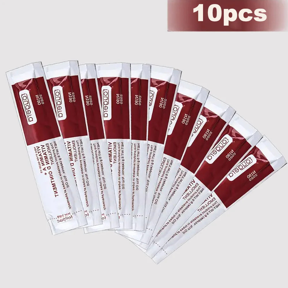 200/100/50/10pcs Tattoo Aftercare Cream Tattoo Vitamin A&D Ointment Repair Gel Tattoo Recovery Gel Body Art Tattoo Repair Supply