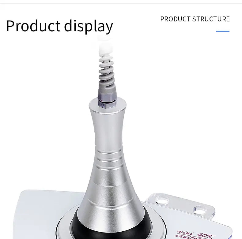 Ultrasonic 40KHz Cavitation Machine Body Massager Slimming Fat Burning Beauty Device Loss Burner Skin Tightening Weight Loss
