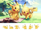 25/30/40/70CM Big Size Pokemon Pikachu Plush Cartoon Animal Stuffed Toys Kawaii Ornament Cushion Plushies Children Toy Gift
