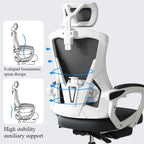 Study Chair Sedentary Computer Chair Home Comfort Office Chair Study Desk Student Chair Backrest Ergonomic Chair