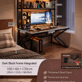  Blk 100x60 Lux