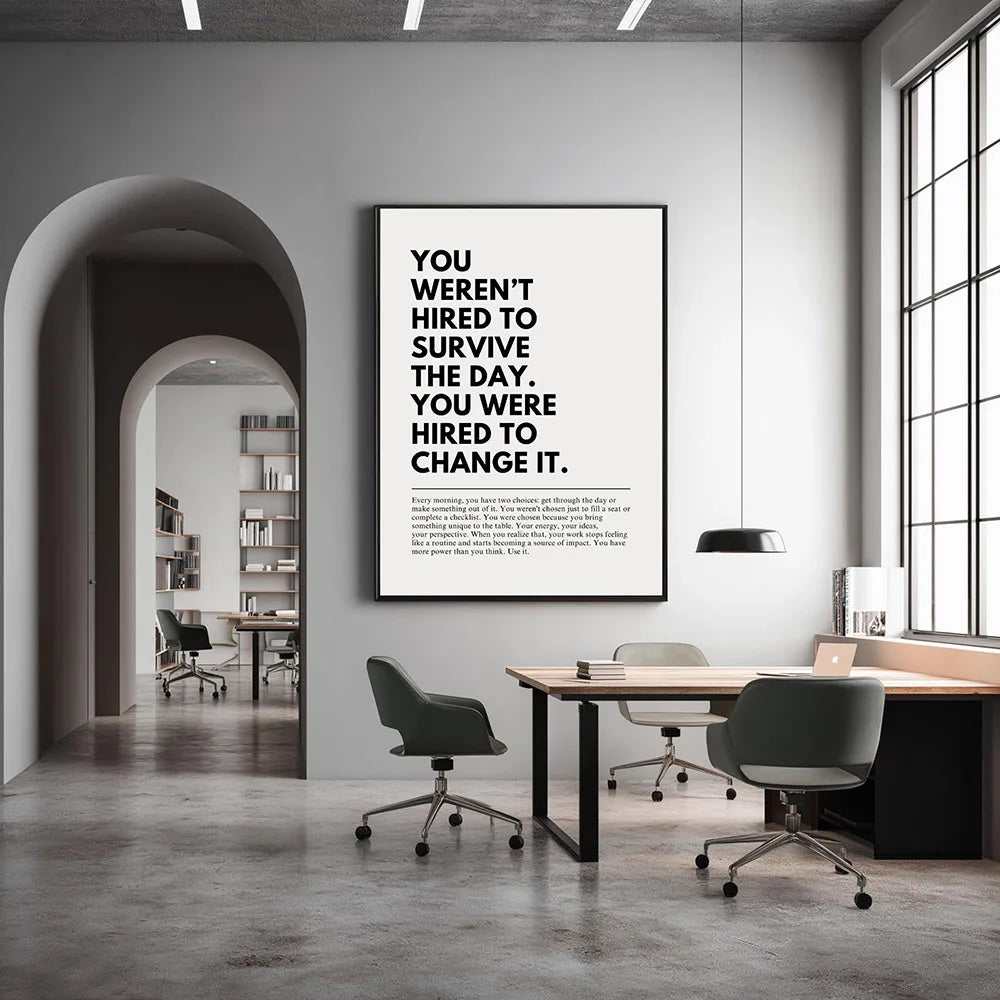 Minimalist Motivational Quotes Inspirational Discipline Art Poster Canvas Painting Wall Prints Picture Room Home Office Decor