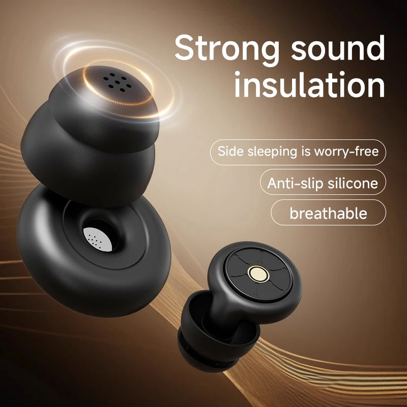 EarPlugs for Sleeping Noise Cancelling 50dB,Reusable Silicone Earplugs Strong Sound Insulation,Multiple Sizes of Ear Caps