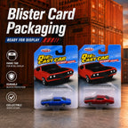CCA 1:64 Ford Torino Cobra Sedan Miniature Model MSZ 3" Alloy Toy Car Vehicle Free Wheels Diecast Collection Gift for Boyfriend
