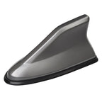 Universal Carbon Fiber Look Car Roof Top Mount Shark Fin Aerial Antenna Toppers Auto Radio AM FM Antenna Signal Amplifier Aerial