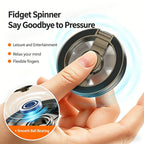 Double Sided Magnetic Suction 3 Sections Shimmering Powder Magnetic Ring Phone Holder 360° Rotatable Ultra Light Ultra Thin Allo