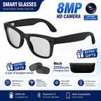 New HD5-ultra AI Smart Glasses AI Real-time Translation 800W Pixel Camera Photo Video Recording 300 Mah Smart Glasses 2026