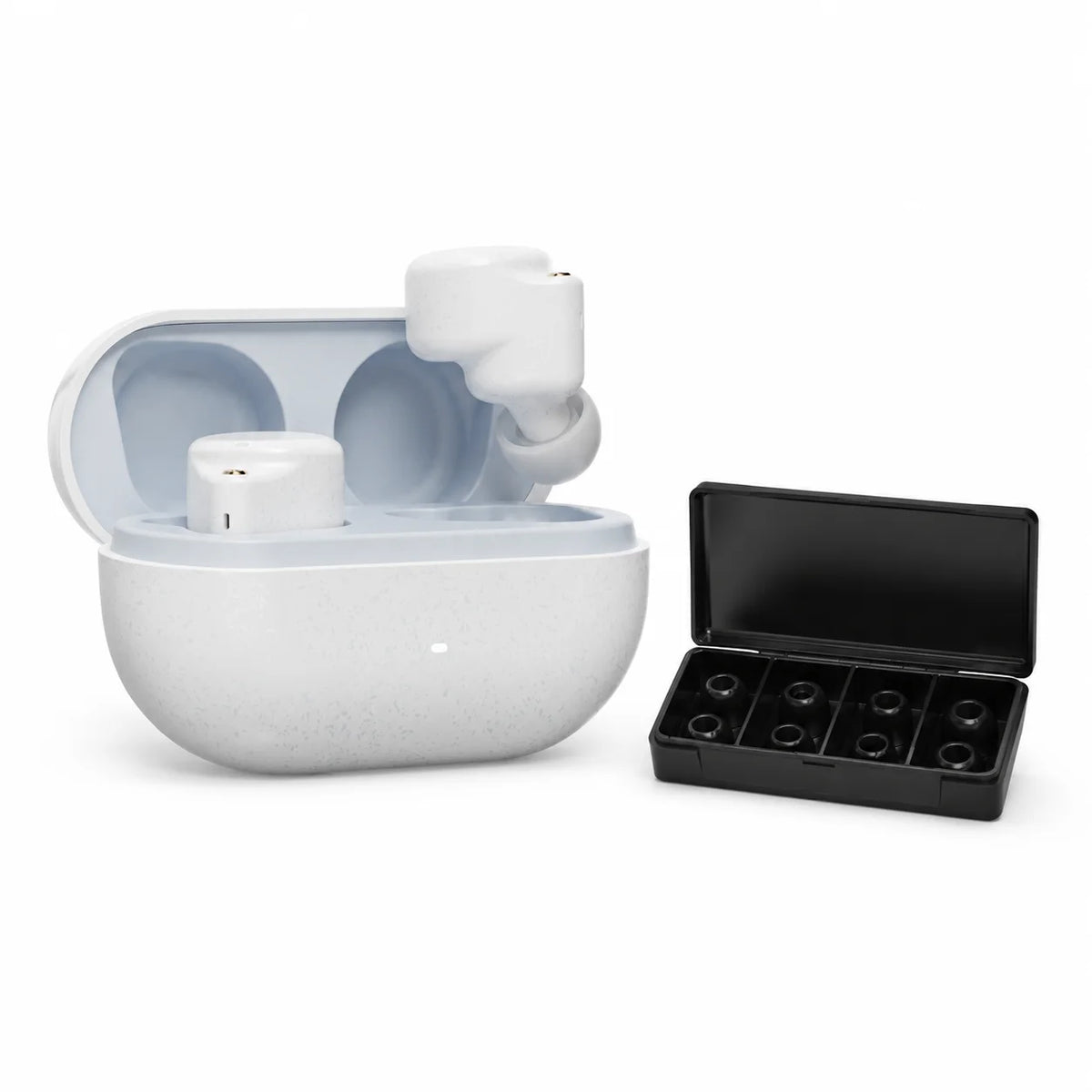 ROSESELSA Ceramics Ultra Wireless Earbuds 50dB Hybrid ANC HiFi Earphones LHDC LDAC 4Mic AI Noise Reduction 40H Battery