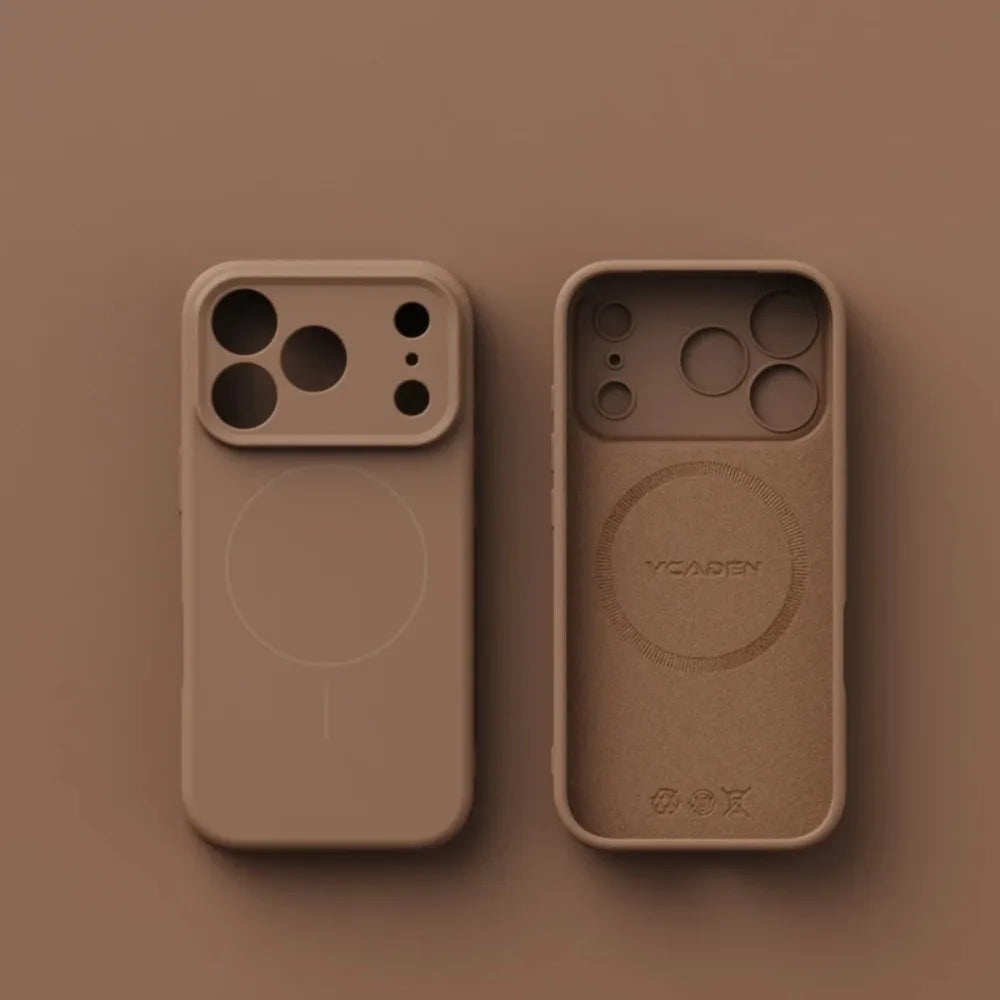 Luxury Liquid for Magsafe Magnetic Wireless Charge Case for IPhone 17 16 15 14 13 12 11 Pro Max Soft Lens Protection Back Cover